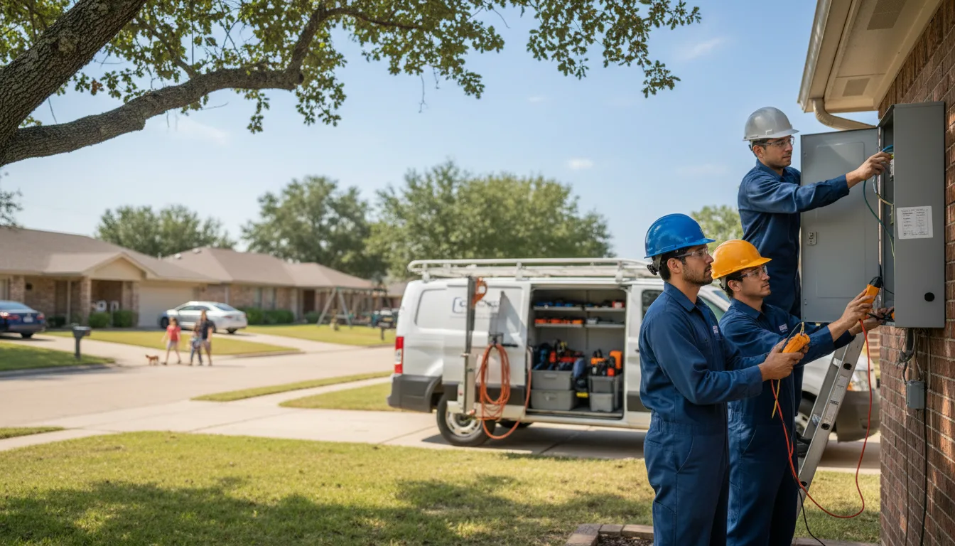 Certified electrician providing emergency electrical services in Frankville, AL